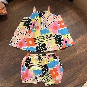 Stem Colorful Floral Kids Matching Set